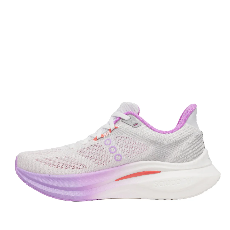 Saucony Women's Endorphin Speed 5 Running Shoes in White/Crocus - Online Exclusive - Image 6