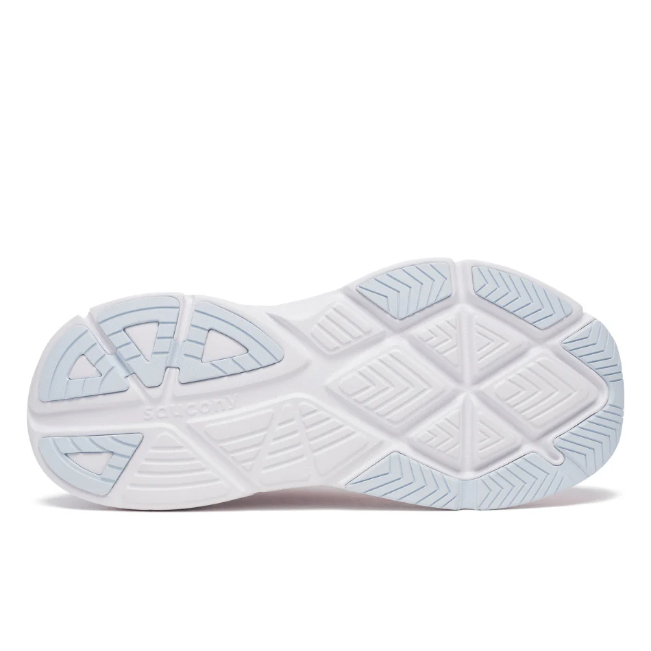 Saucony Women's Guide 18 Running Shoes in Fuchsia/Navy SS25 - Image 4