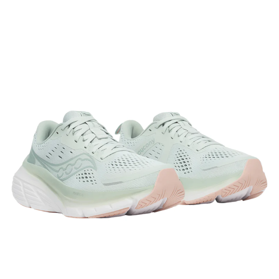 Saucony Women's Guide 18 Running Shoes in Mist/Aloe AW25 - Image 5