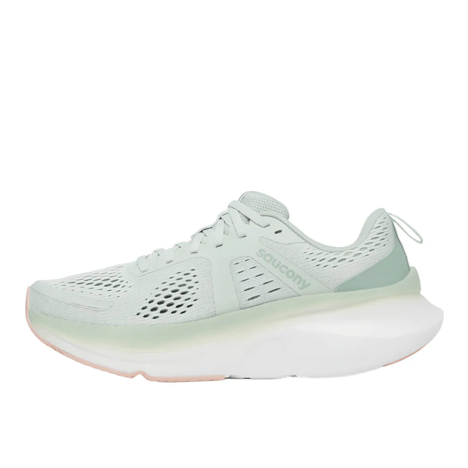Saucony Women's Guide 18 Running Shoes in Mist/Aloe AW25 - Image 6