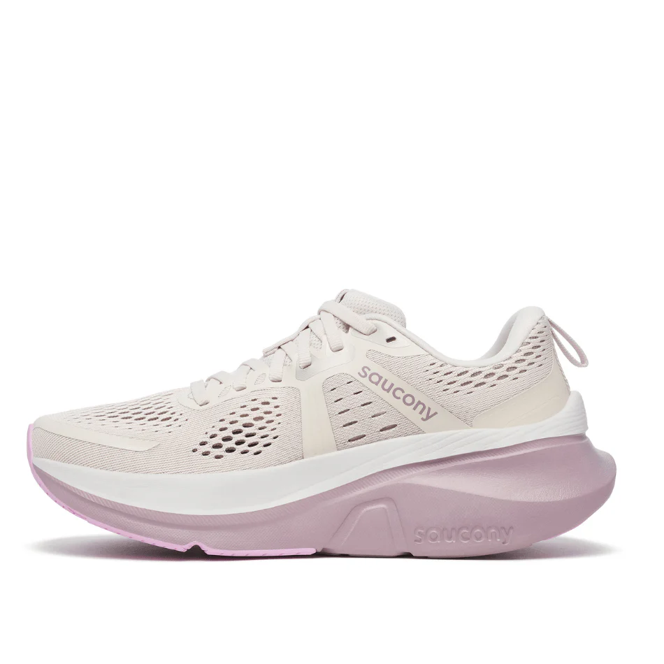 Saucony Women's Guide 18 Running Shoes in Moon/Quail SS25 - Image 5
