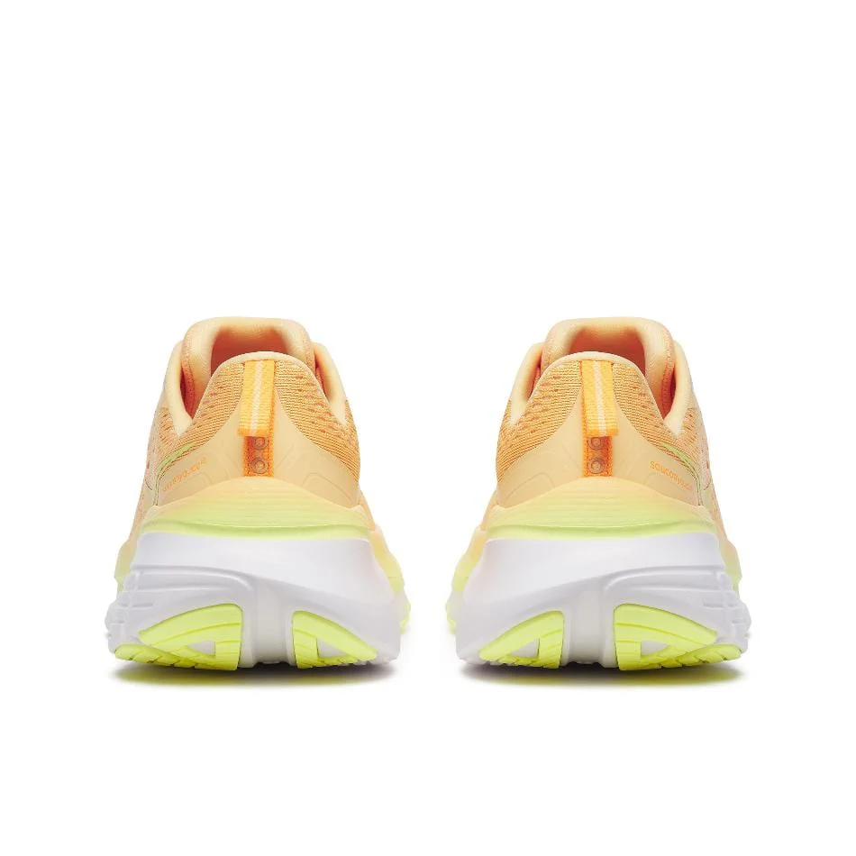 Saucony Women's Guide 18 Running Shoes in Peach/Sunny SS25 - Image 3