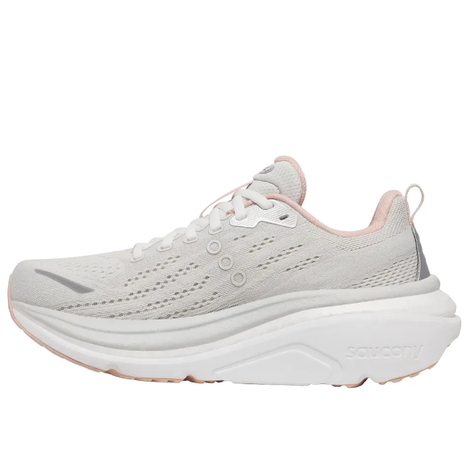 Saucony Women's Hurricane 25 Running Shoes in Arctic/White - Online Exclusive - Image 6