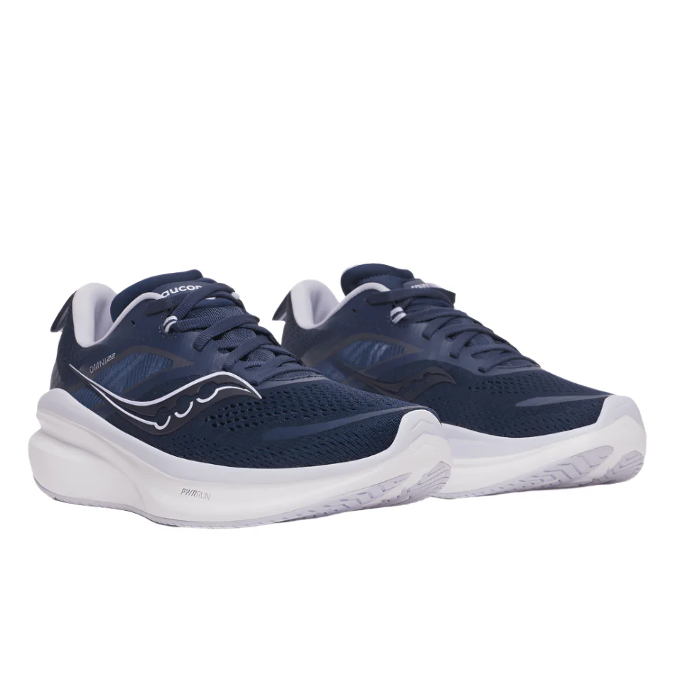Saucony Women's Omni 22 Running Shoes in Navy/Aster AW25 - Image 5