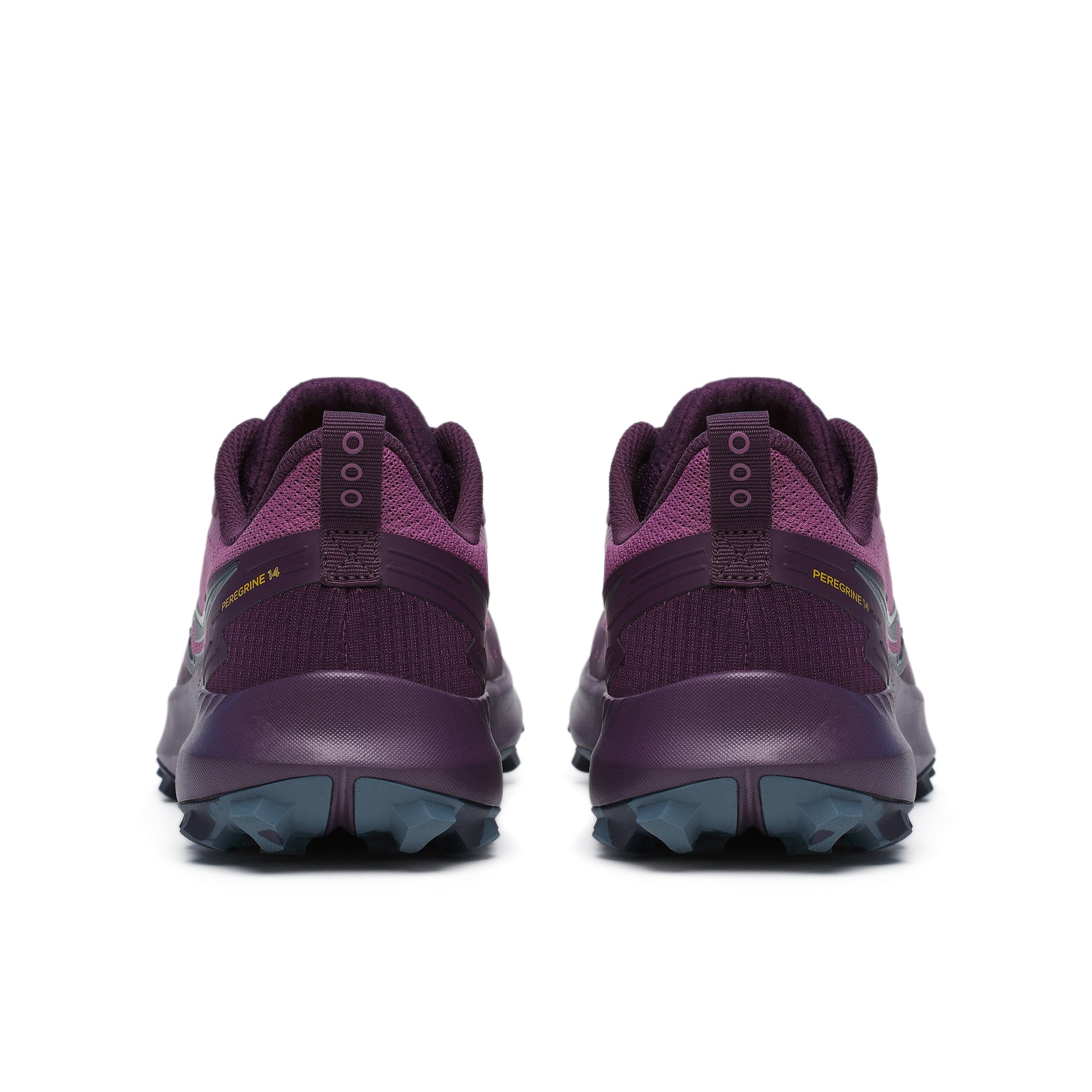 Saucony Women's Peregrine 14 Trail Running Shoes in Plum/Eggplant SS24 - Image 3