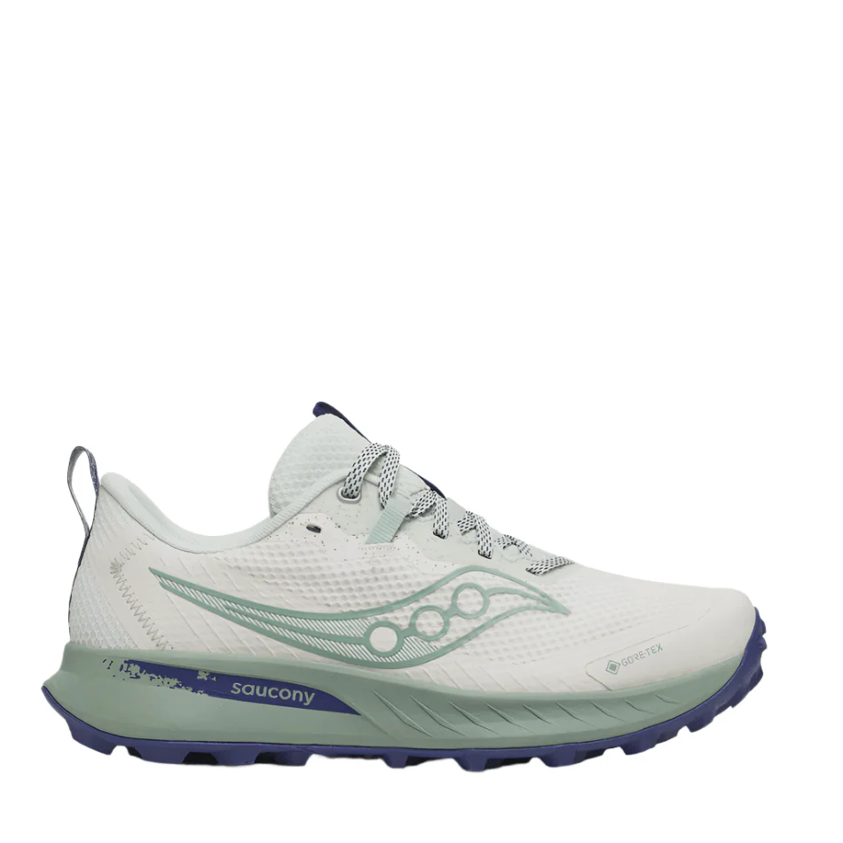 Saucony Women's Peregrine 15 GTX Trail Running Shoes in Quartz/Mist AW25
