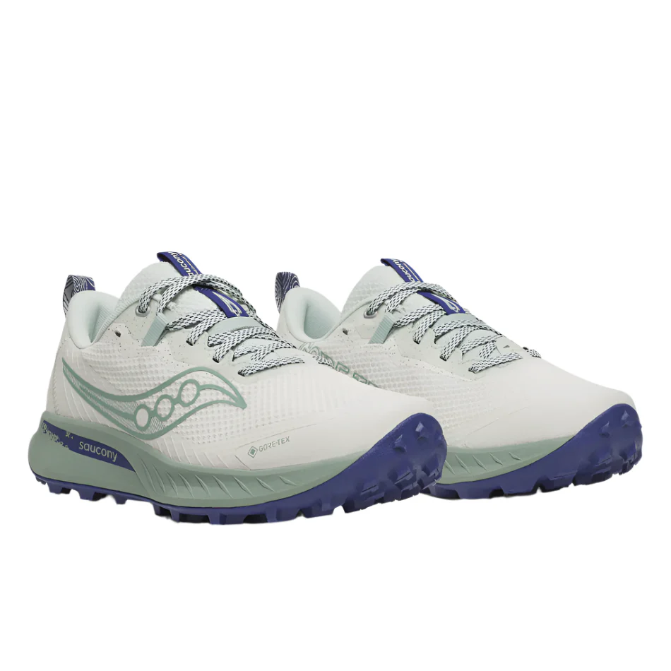 Saucony Women's Peregrine 15 GTX Trail Running Shoes in Quartz/Mist AW25 - Image 4