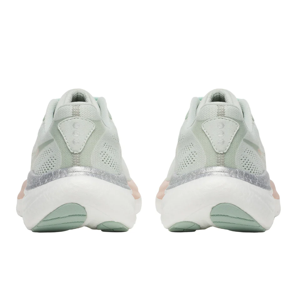 Saucony Women's Ride 19 Running Shoes in Mist/Cameo SS26 - Image 3