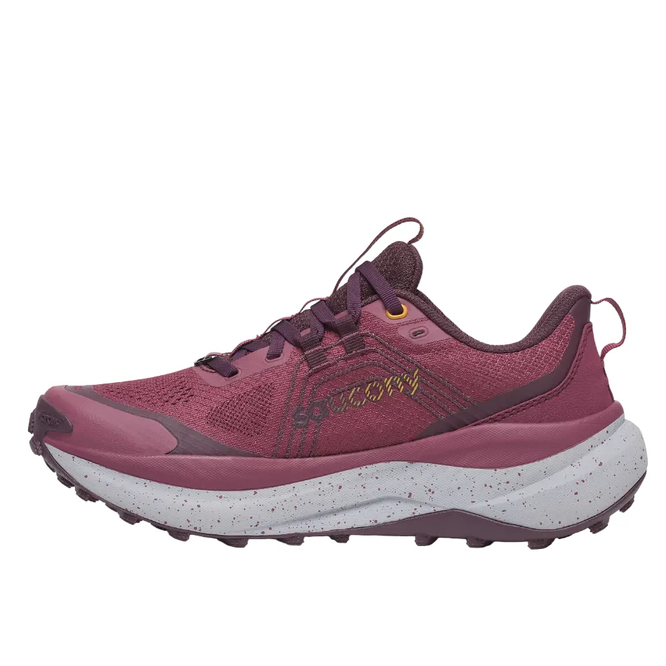 Saucony Women's Xodus Ultra 4 Trail Running Shoes in Terra/Wine - Online Exclusive - Image 6