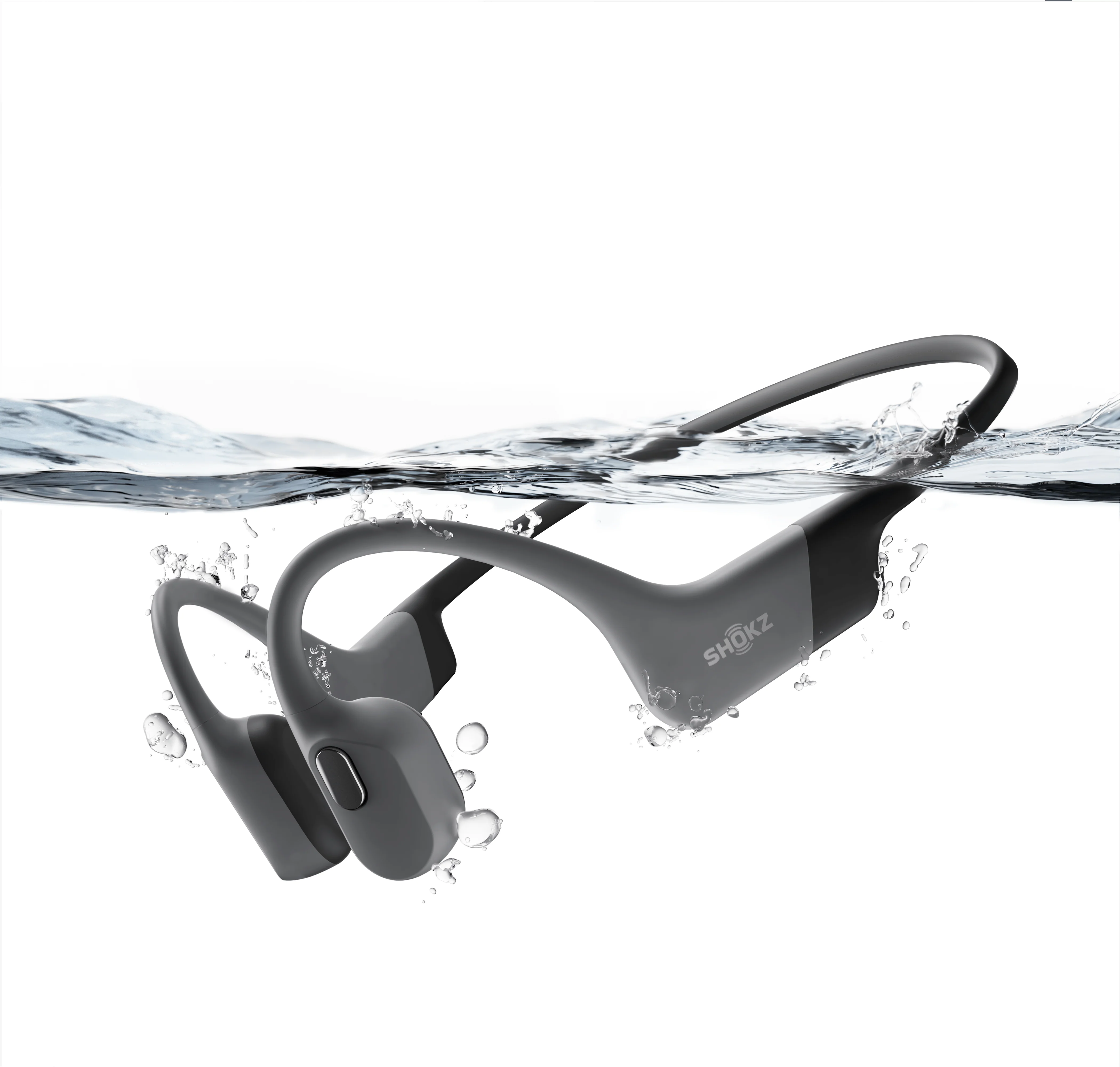 Shokz Openswim Pro Headphones in Grey - Image 2