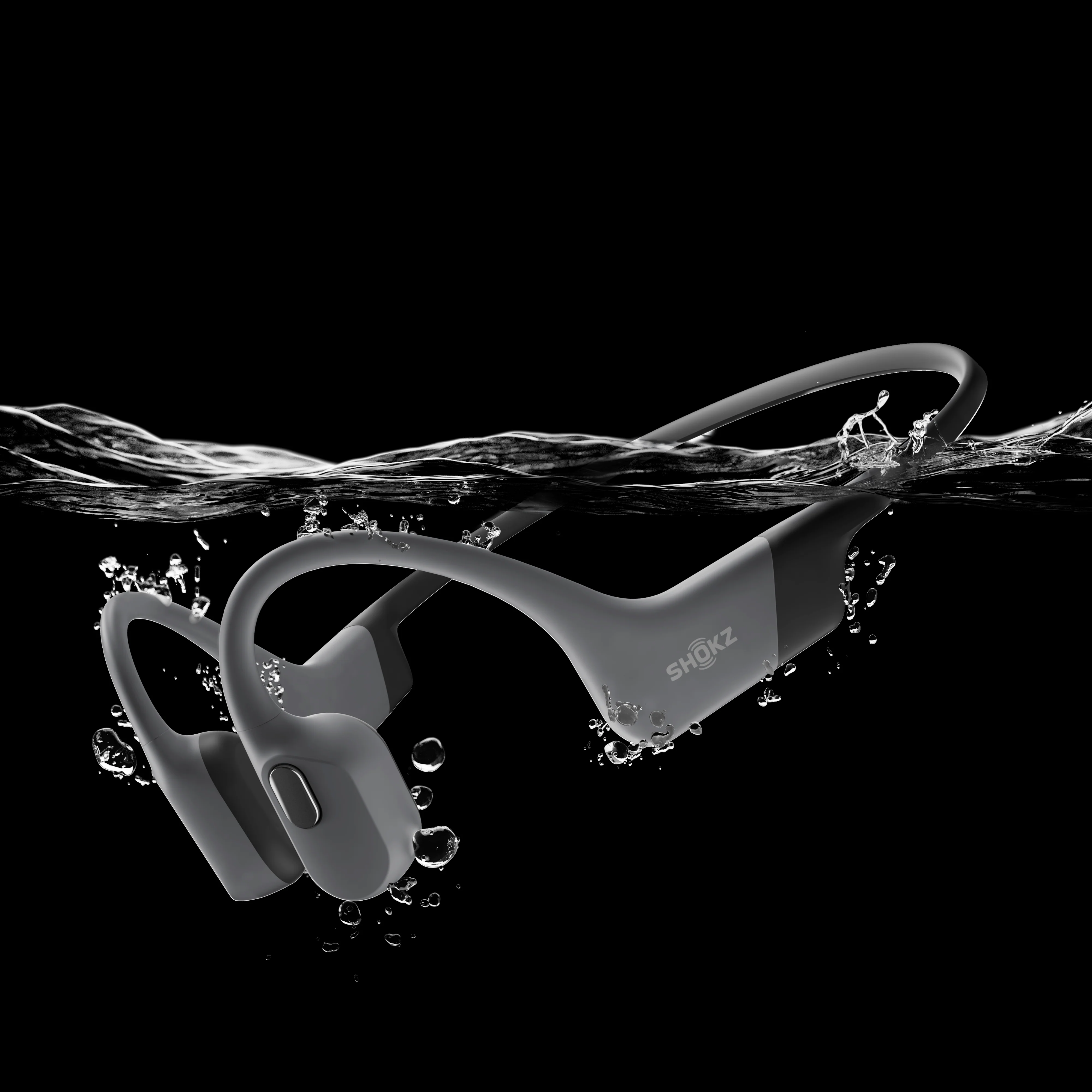 Shokz Openswim Pro Headphones in Grey - Image 6
