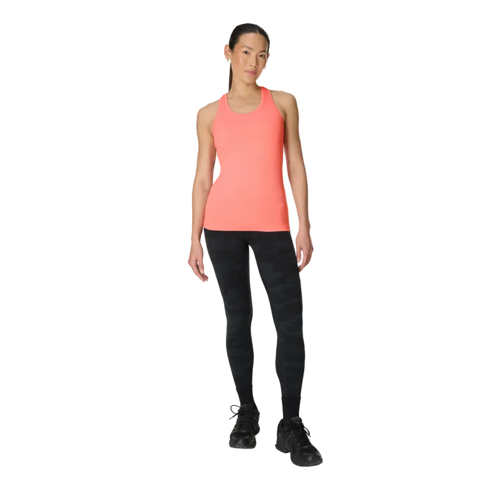 Sweaty Betty Athlete Seamless Workout Tank in Melon Pink SS26 - Image 3
