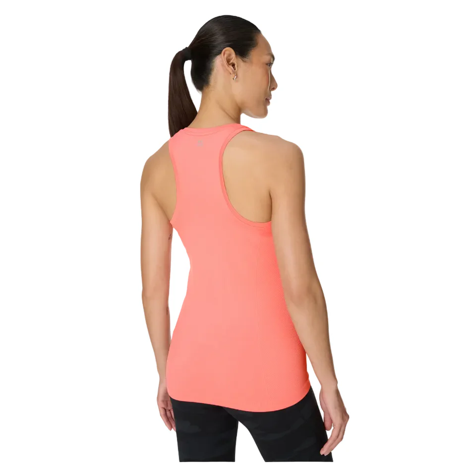 Sweaty Betty Athlete Seamless Workout Tank in Melon Pink SS26 - Image 5