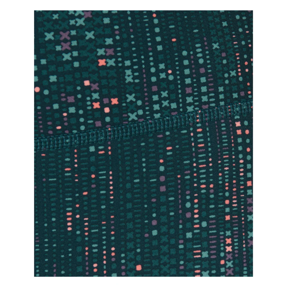 Sweaty Betty Power 7/8 Workout Leggings in Green Code Print SS26 - Image 7