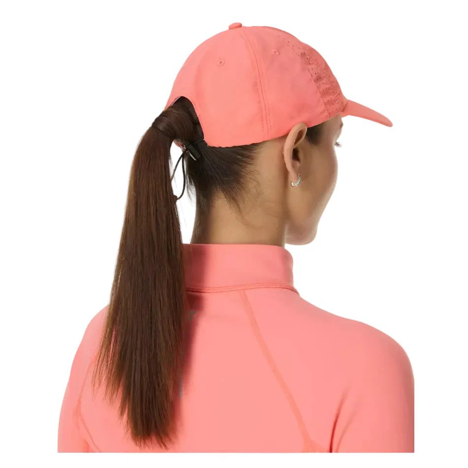 Sweaty Betty Swiftie Pace Cap in Melon Pink SS26 - Image 4