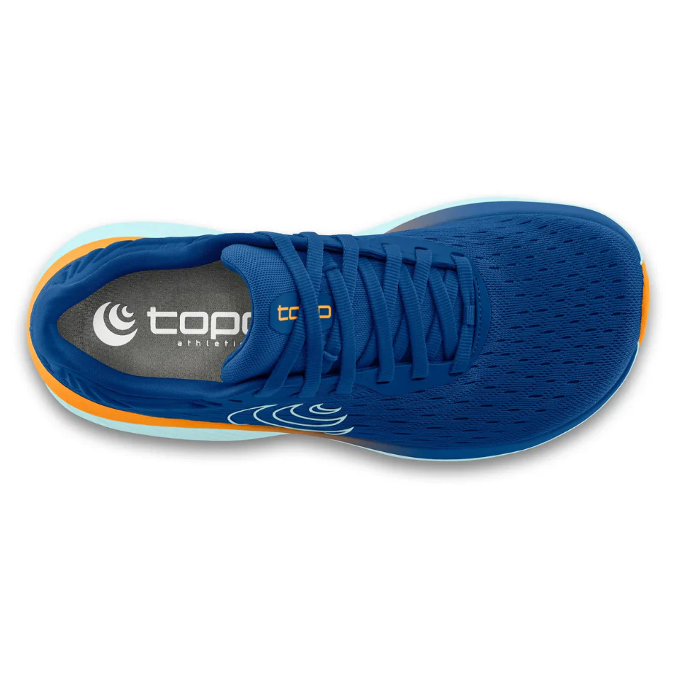 Topo Men's Atmos Running Shoes in Blue/Orange AW25 - Image 3