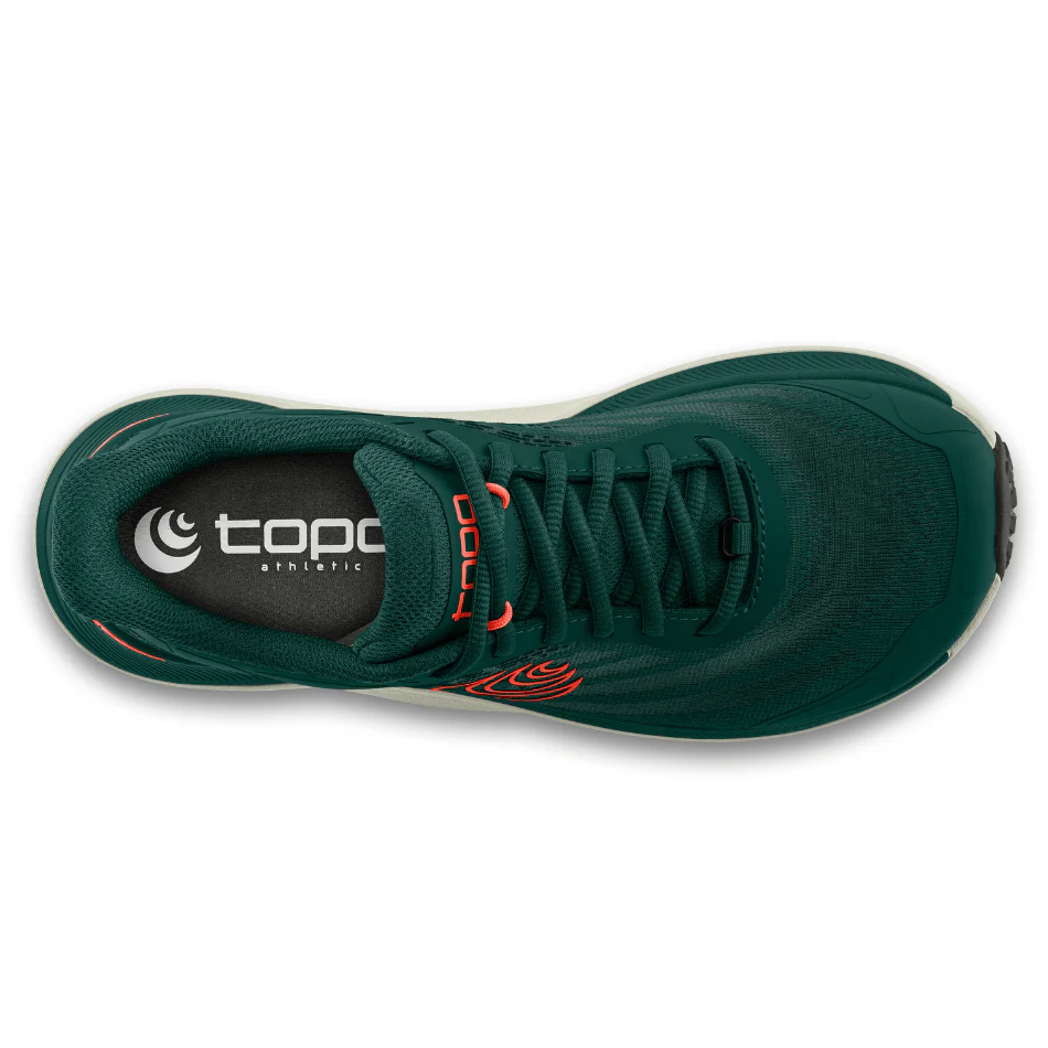 Topo Men's Ultraventure 4 Running Shoes in Dark Teal/Orange SS25 - Image 3