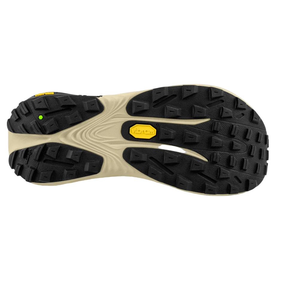 Topo Men's Vista Running Shoes in Black/Lime AW25 - Image 4