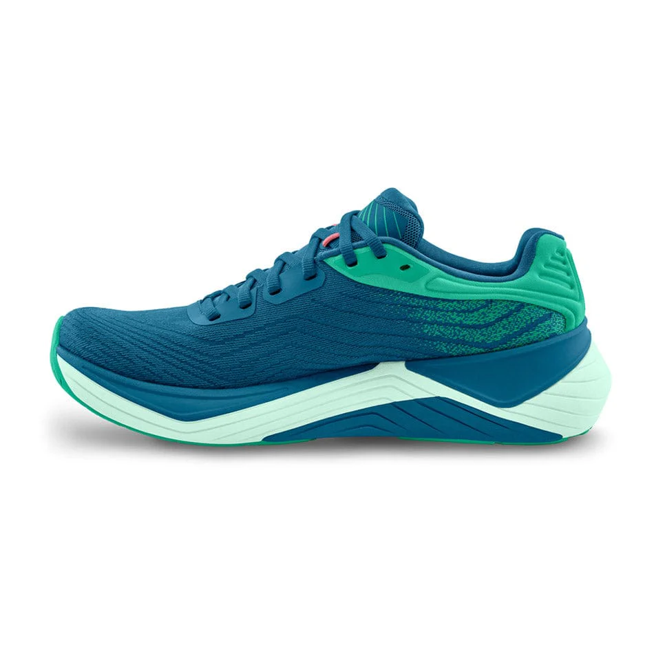 Topo Women's Ultrafly 5 Running Shoes Blue/Aqua AW24 - Image 5