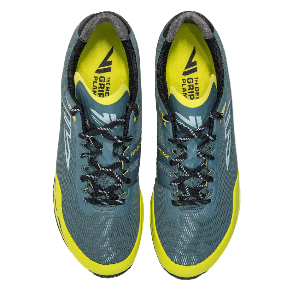 VJ Unisex IROCK + Trail Running Shoes in Grey/Yellow AW25 - Image 4
